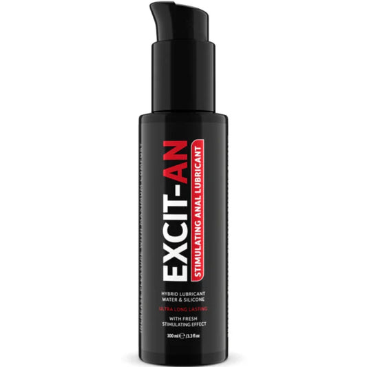 LUXURIA EXCIT-AN LUBRICANTE HIBRIDO SILICONA & AGUA 100ML - Nuvica