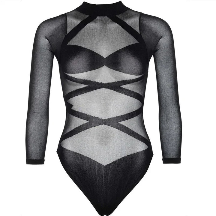 LEG AVENUE - SET 2 PIEZAS BODY + MEDIAS - Nuvica