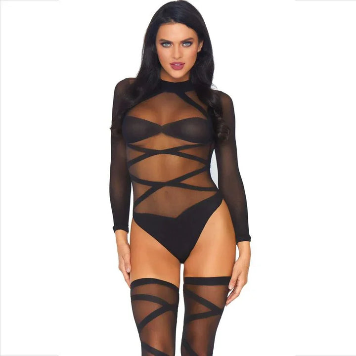 LEG AVENUE - SET 2 PIEZAS BODY + MEDIAS - Nuvica