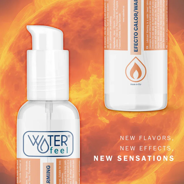 WATERFEEL - LUBRICANTE EFECTO CALOR 150 ML - Nuvica
