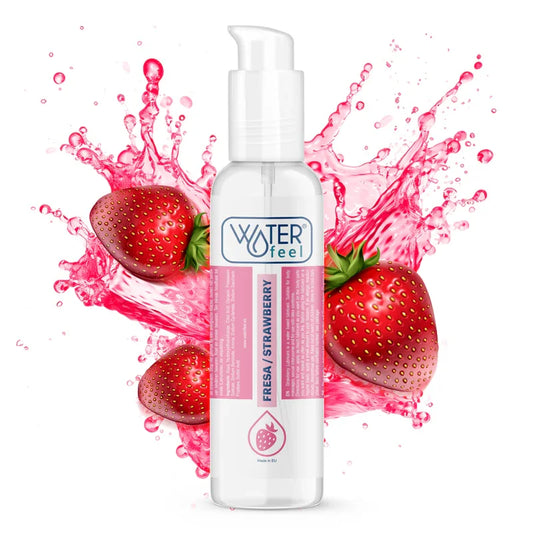 WATERFEEL - LUBRICANTE BASE AGUA FRESA 175 ML - Nuvica