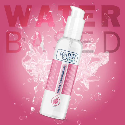WATERFEEL - LUBRICANTE BASE AGUA FRESA 175 ML - Nuvica