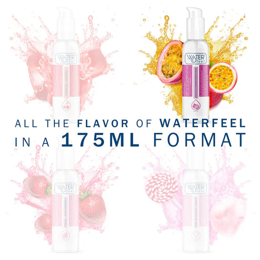 WATERFEEL - LUBRICANTE BASE AGUA FRUTA DE LA PASIÓN 175 ML - Nuvica