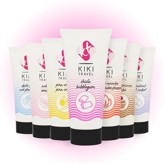 KIKÍ TRAVEL - LUBRICANTE SABOR A CHICLE 50 ML - Nuvica