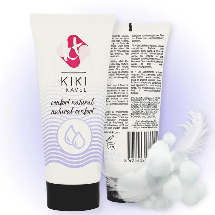 KIKÍ TRAVEL - GEL DESLIZANTE NATURAL CONFORT 50 ML - Nuvica