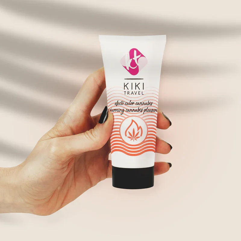KIKÍ TRAVEL - GEL DESLIZANTE SABOR A CANNABIS EFECTO CALOR INTENSO 50 ML - Nuvica