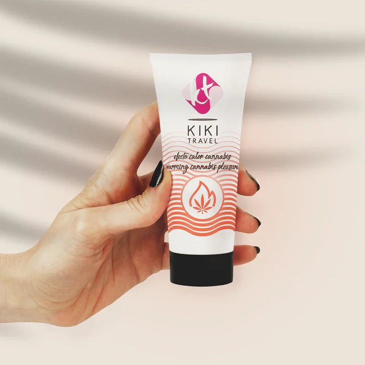 KIKÍ TRAVEL - GEL DESLIZANTE SABOR A CANNABIS EFECTO CALOR INTENSO 50 ML - Nuvica