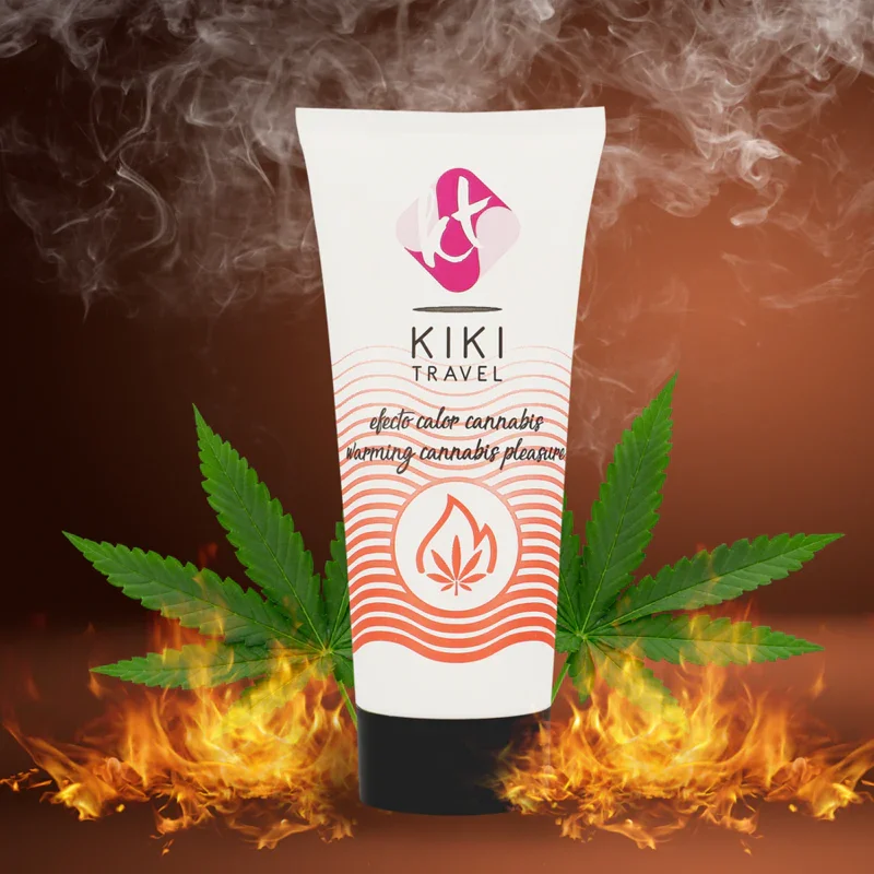 KIKÍ TRAVEL - GEL DESLIZANTE SABOR A CANNABIS EFECTO CALOR INTENSO 50 ML - Nuvica