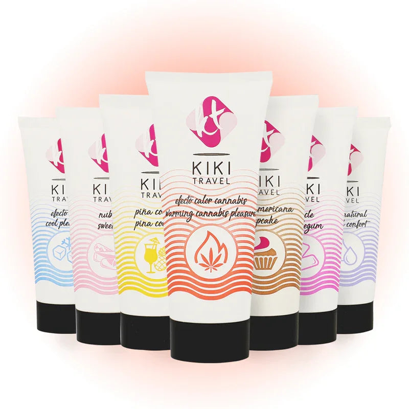 KIKÍ TRAVEL - GEL DESLIZANTE SABOR A CANNABIS EFECTO CALOR INTENSO 50 ML - Nuvica