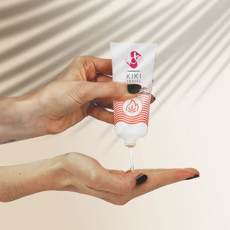 KIKÍ TRAVEL - GEL DESLIZANTE SABOR A CANNABIS EFECTO CALOR INTENSO 50 ML - Nuvica