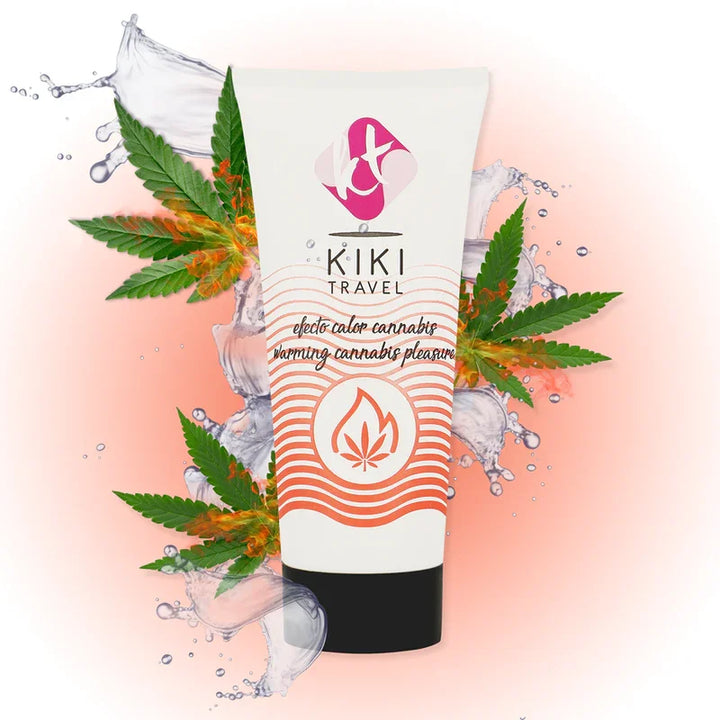 KIKÍ TRAVEL - GEL DESLIZANTE SABOR A CANNABIS EFECTO CALOR INTENSO 50 ML - Nuvica