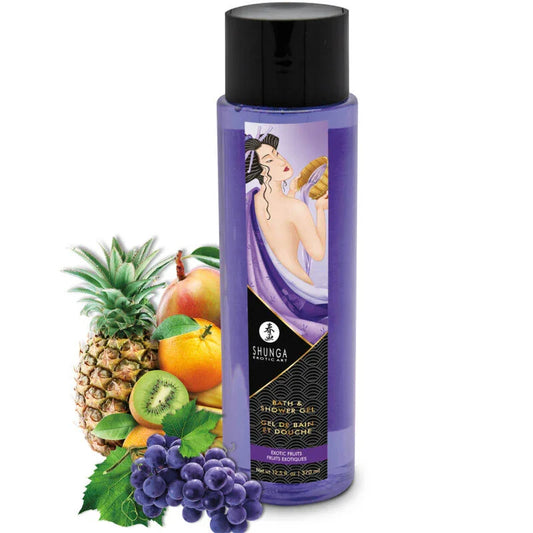 SHUNGA - GEL DE BAÑO & DUCHA FRUTAS EXÓTICAS 370 ML - Nuvica
