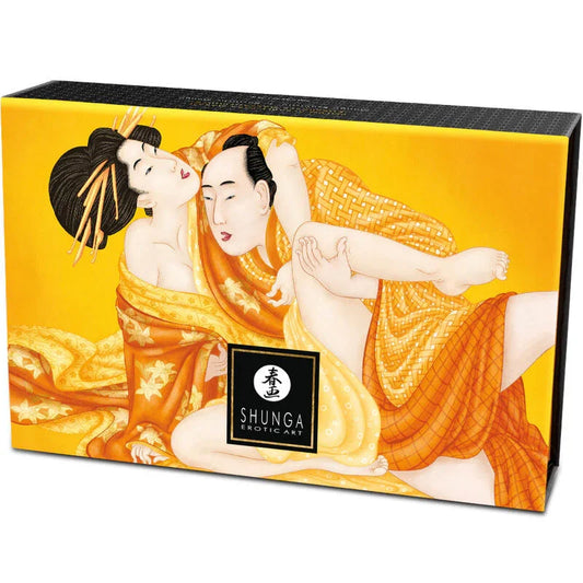 SHUNGA - KIT POLVOS DE MASAJE COMESTIBLE MANGO - Nuvica