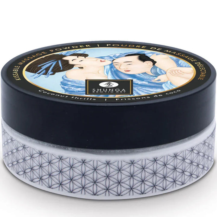SHUNGA - KIT POLVOS DE MASAJE COMESTIBLE COCO - Nuvica