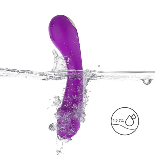 ARMONY - DILDO VIBRADOR PUNTO G SILICONA VIOLETA - Nuvica