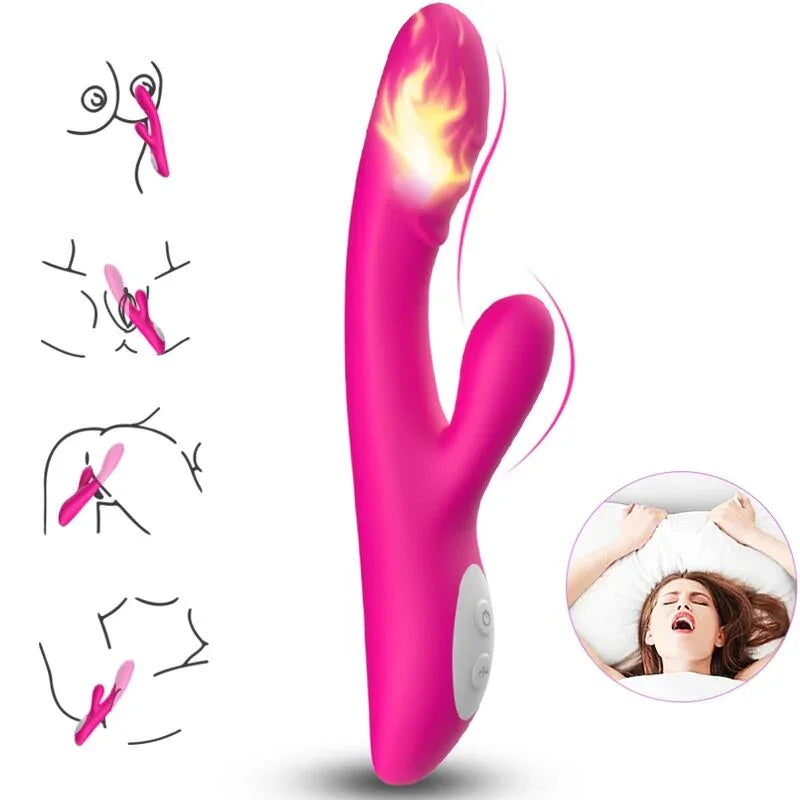 ARMONY - SPARK VIBRADOR EFECTO CALOR FUCSIA - Nuvica