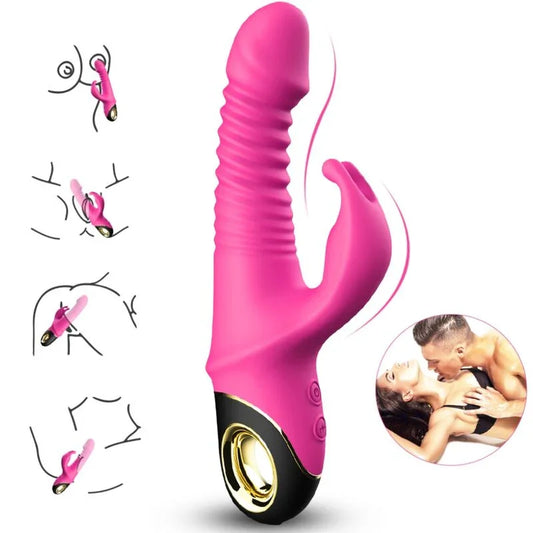 ARMONY - ZING DILDO VIBRADOR RABBIT FUCSIA - Nuvica