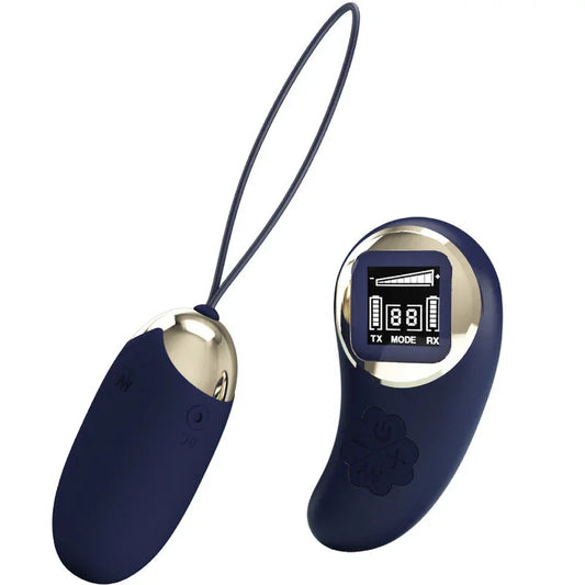 PRETTY LOVE - MINA HUEVO VIBRADOR CONTROL REMOTO AZUL - Nuvica