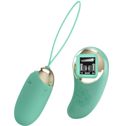 PRETTY LOVE - MINA HUEVO VIBRADOR CONTROL REMOTO VERDE - Nuvica
