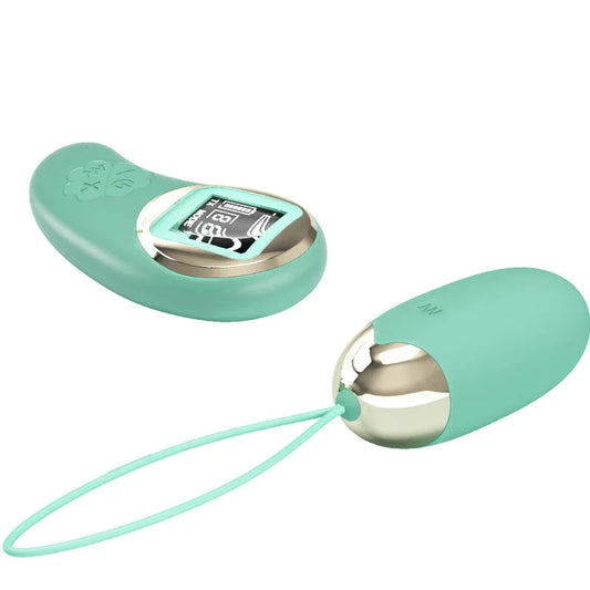 PRETTY LOVE - MINA HUEVO VIBRADOR CONTROL REMOTO VERDE - Nuvica