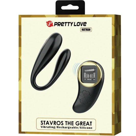 PRETTY LOVE - NATHAN VIBRADOR DOBLE PLACER CONTROL REMOTO - Nuvica