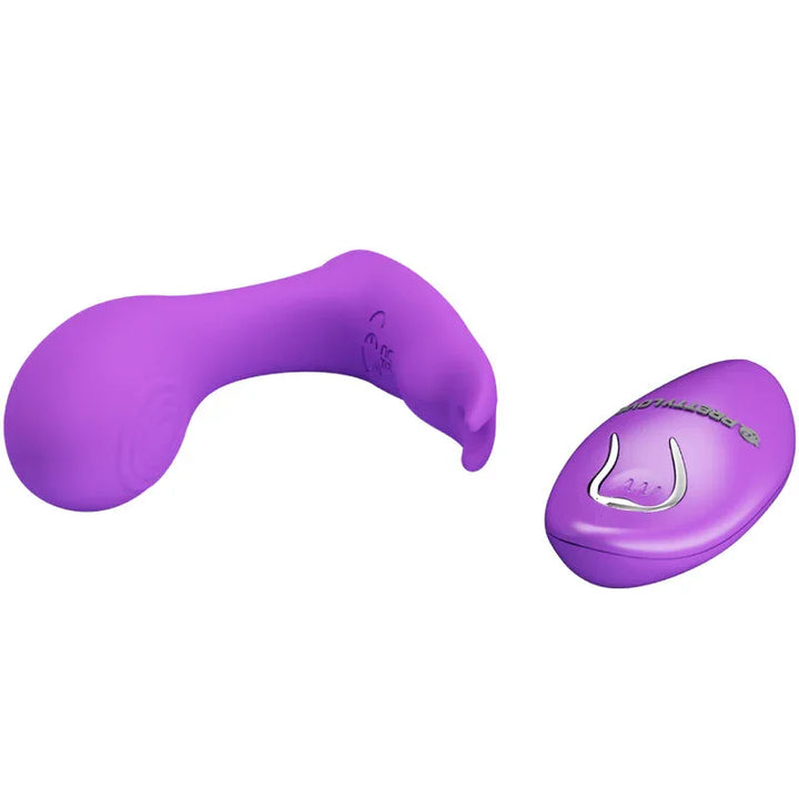PRETTY LOVE - IDABELLE VIBRATION & PULSATION CONTROL REMOTO VIOLETA - Nuvica