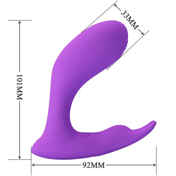 PRETTY LOVE - IDABELLE VIBRATION & PULSATION CONTROL REMOTO VIOLETA - Nuvica