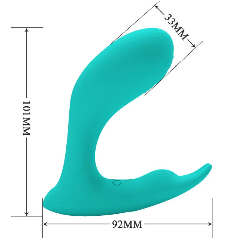 PRETTY LOVE - IDABELLE VIBRATION & PULSATION CONTROL REMOTO AZUL - Nuvica