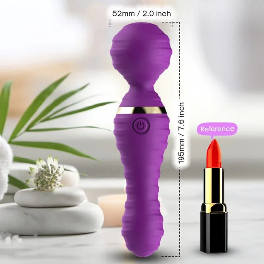 ARMONY - FREEDO MASAJEADOR & VIBRADOR PEQUEÑO VIOLETA - Nuvica
