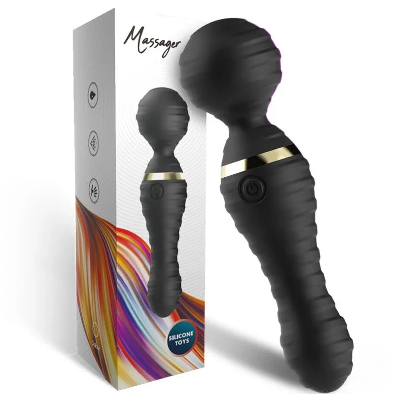 ARMONY - FREEDO MASAJEADOR & VIBRADOR PEQUEÑO NEGRO - Nuvica