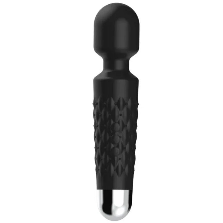 ARMONY - POSTMAN MASAJEADOR & VIBRADOR CABEZA FLEXIBLE NEGRO - Nuvica