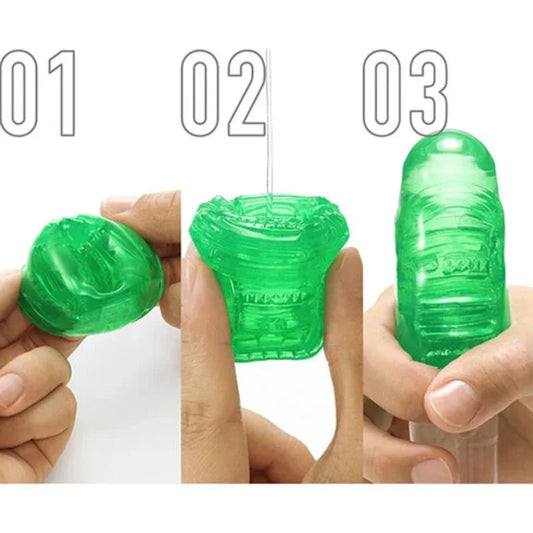 TENGA - UNI EMERALD MASTURBADOR DEDAL - Nuvica