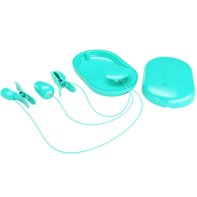 PRETTY LOVE - SURPRISE BOX PINZAS ELECTRO ESTIMULACION AZUL - Nuvica