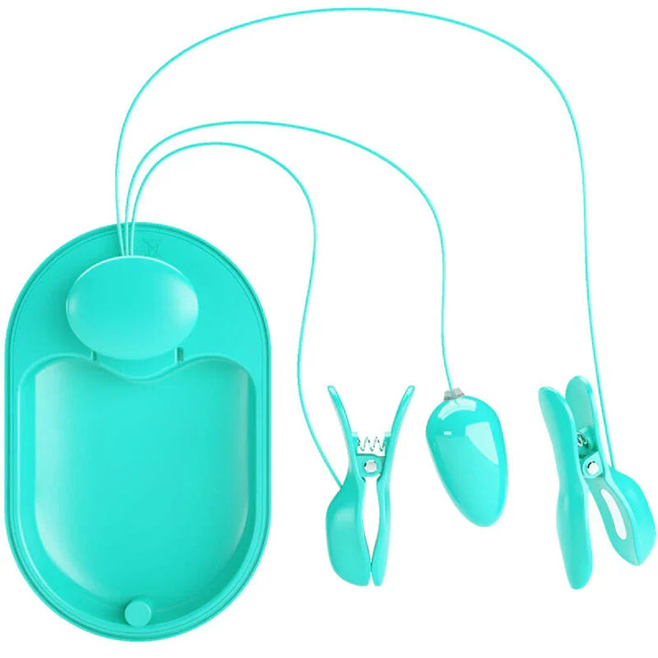 PRETTY LOVE - SURPRISE BOX PINZAS ELECTRO ESTIMULACION AZUL - Nuvica