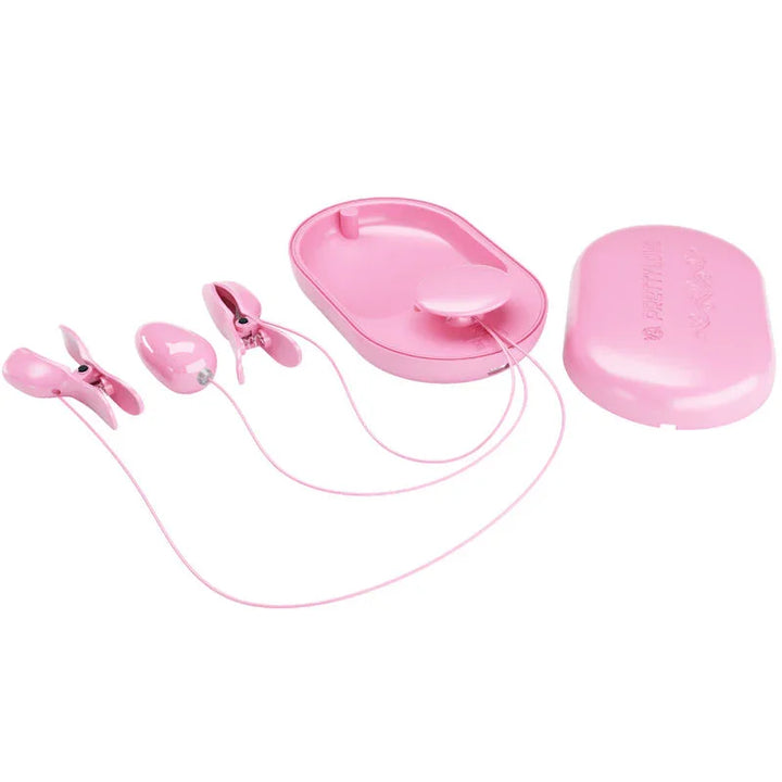 PRETTY LOVE - SURPRISE BOX PINZAS ELECTRO ESTIMULACION ROSA - Nuvica