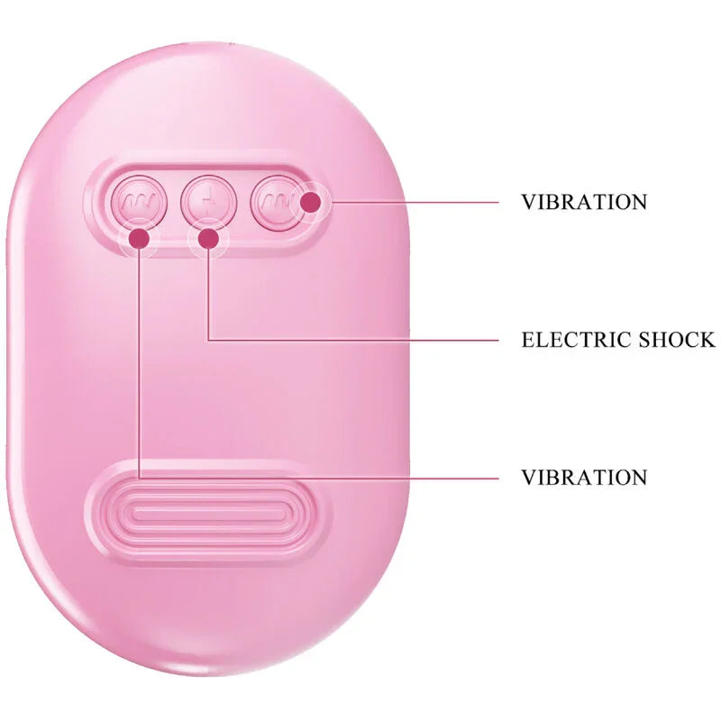 PRETTY LOVE - SURPRISE BOX PINZAS ELECTRO ESTIMULACION ROSA - Nuvica