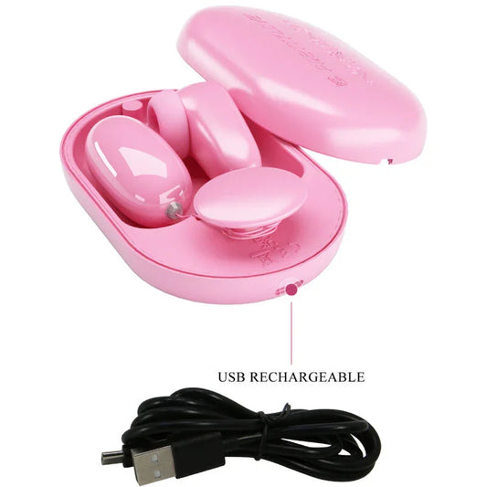 PRETTY LOVE - MAGIC BOX BALA VIBRADORA & ESTIMULADOR ROSA - Nuvica