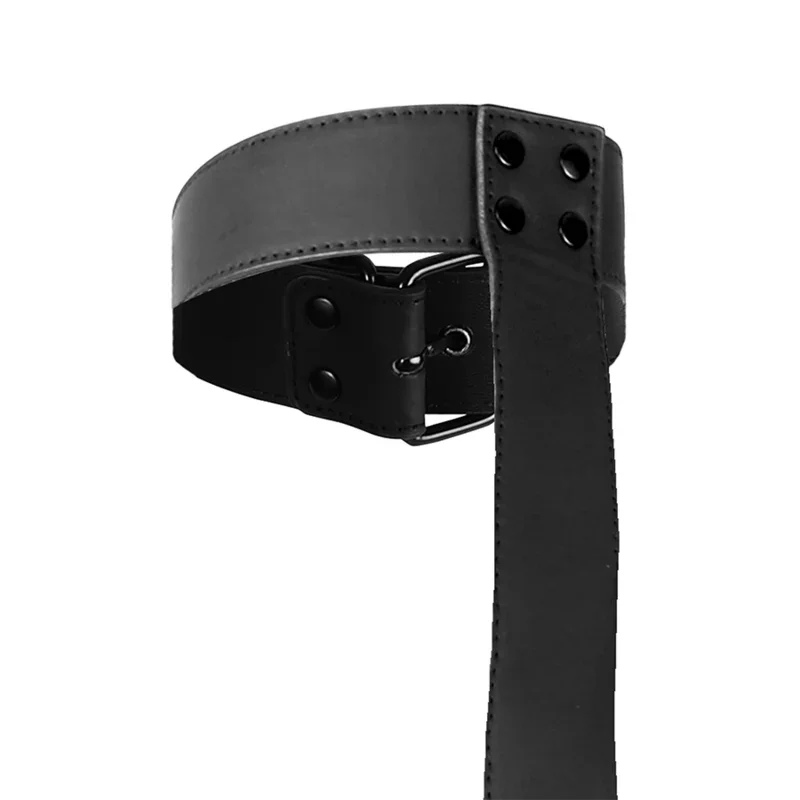 FETISH SUBMISSIVE BONDAGE - CONJUNTO DE SUJECIÓN PARA EL CUERPO DE CUELLO Y MUÑEQUERAS - Nuvica