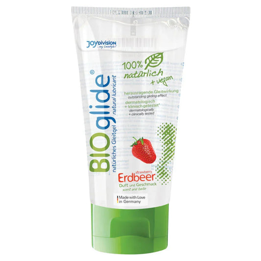 JOYDIVISION BIOGLIDE - LUBRICANTE SABOR FRESA 80 ML - Nuvica