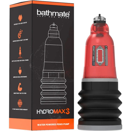 BATHMATE - HYDROMAX 3 ROJO - Nuvica