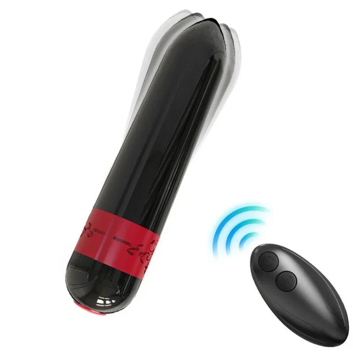 ARMONY - ROCKET BALA VIBRADORA CONTROL REMOTO NEGRO - Nuvica