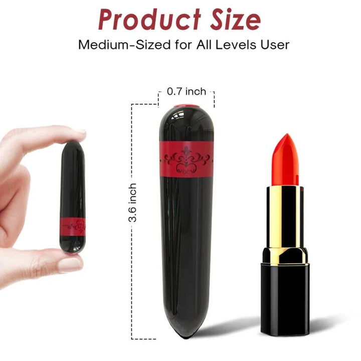 ARMONY - ROCKET BALA VIBRADORA CONTROL REMOTO NEGRO - Nuvica