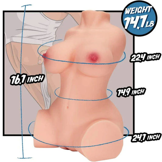 ARMONY - TORSO FEMENINO REALÍSTICO MODELO 10 - Nuvica