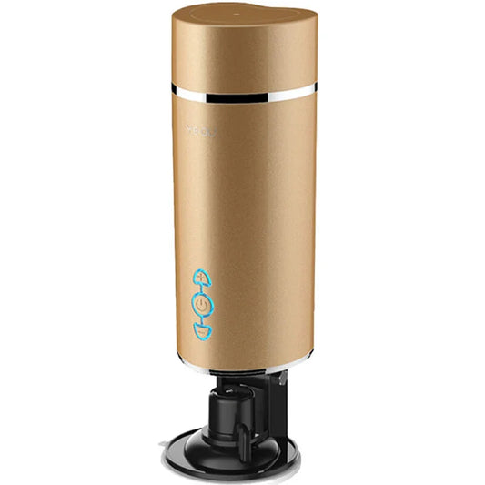 ARMONY - MASTURBADOR VIBRADOR VAGINA DORADO - Nuvica