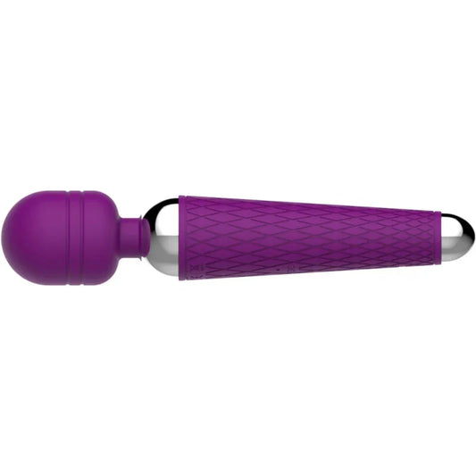 ARMONY - MASAJEADOR & VIBRADOR CABEZA FLEXIBLE VIOLETA - Nuvica