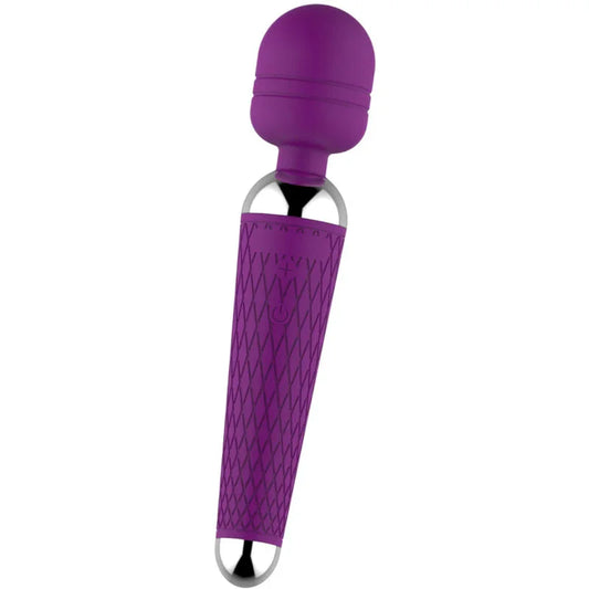 ARMONY - MASAJEADOR & VIBRADOR CABEZA FLEXIBLE VIOLETA - Nuvica