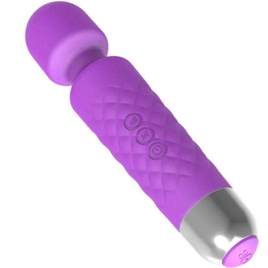 ARMONY - MINI MASAJEADOR & VIBRADOR VIOLETA - Nuvica