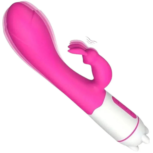 ARMONY - HAPPY VIBRADOR & ESTIMULADOR RABBIT FUCSIA - Nuvica