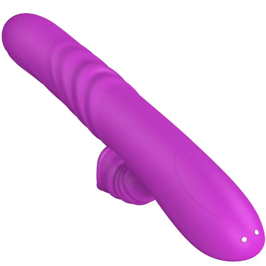ARMONY - ANGELIA VIBRADOR MULTIFUNCION CON LENGUA ESTIMULADORA EFECTO CALOR VIOLETA - Nuvica