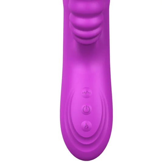 ARMONY - ANGELIA VIBRADOR MULTIFUNCION CON LENGUA ESTIMULADORA EFECTO CALOR VIOLETA - Nuvica